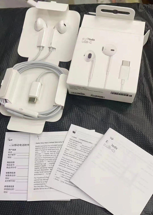 Auriculares Earpods usb c