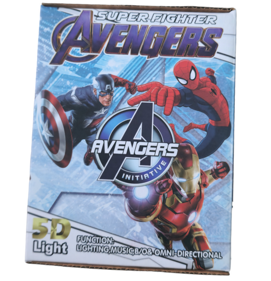 Auto avengers Iron man luces, sonidos y movimiento