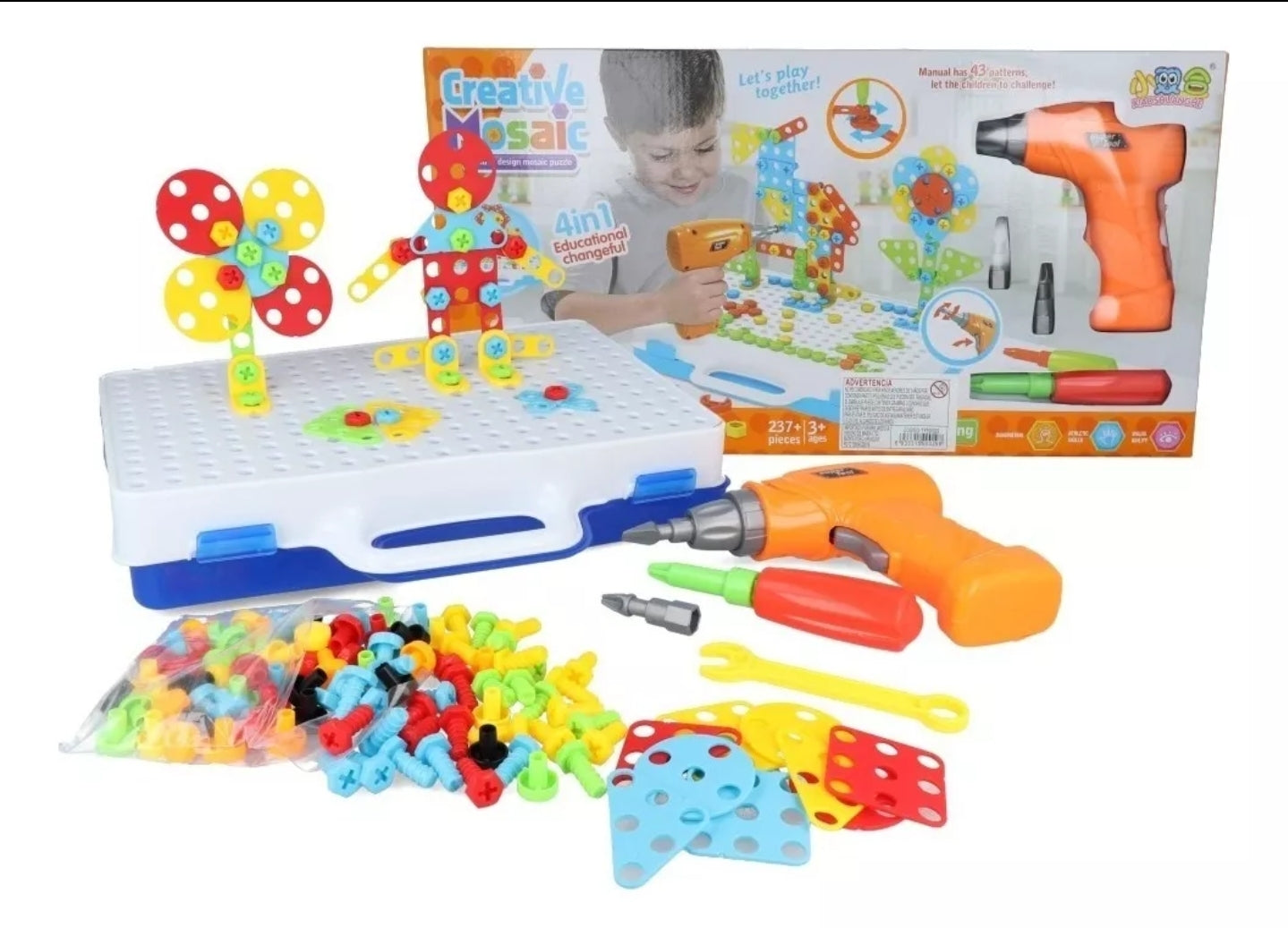 Rompecabezas mosaico creativo 240 piezas