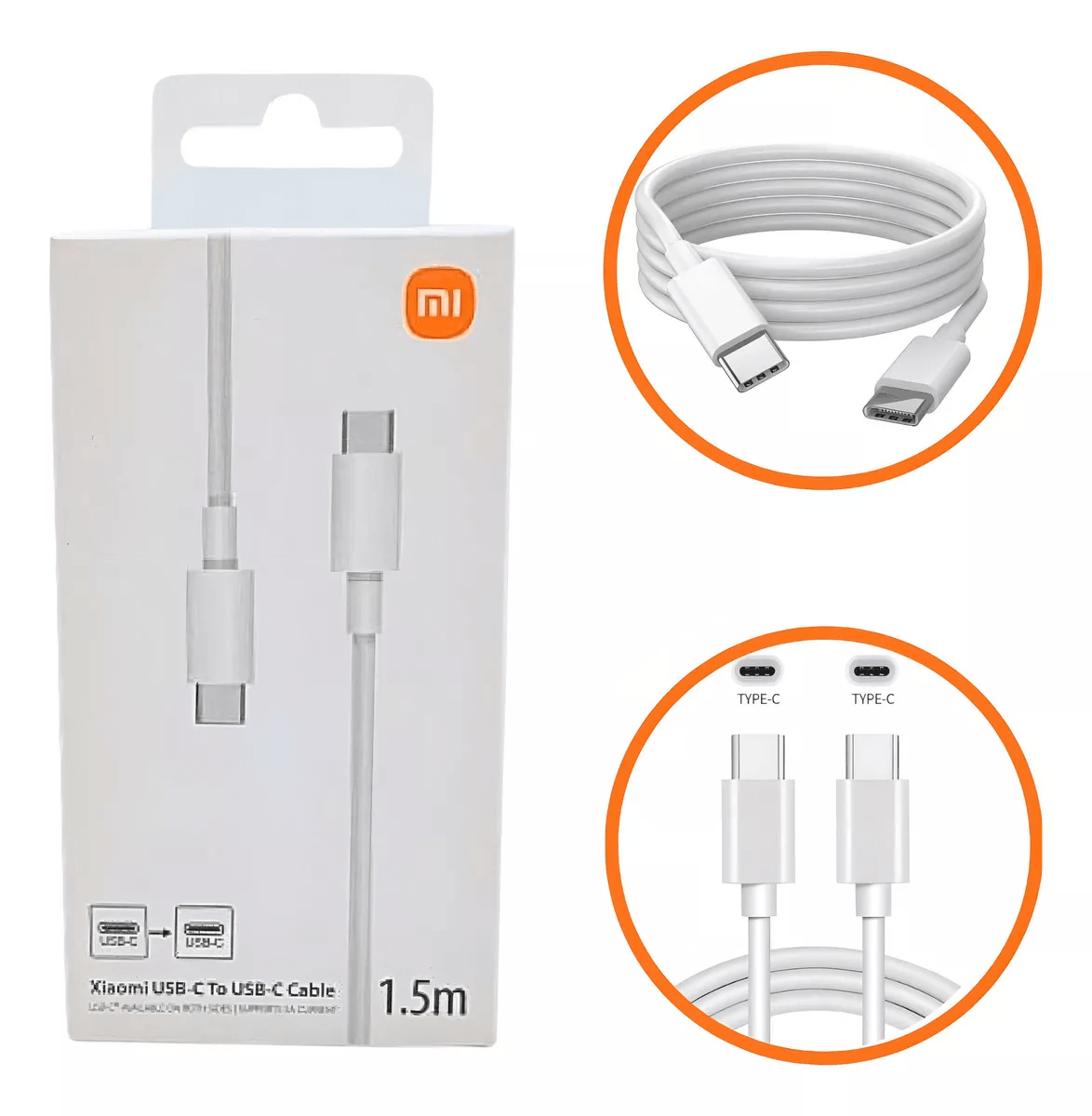 Cable de datos xiaomi usb tipo c