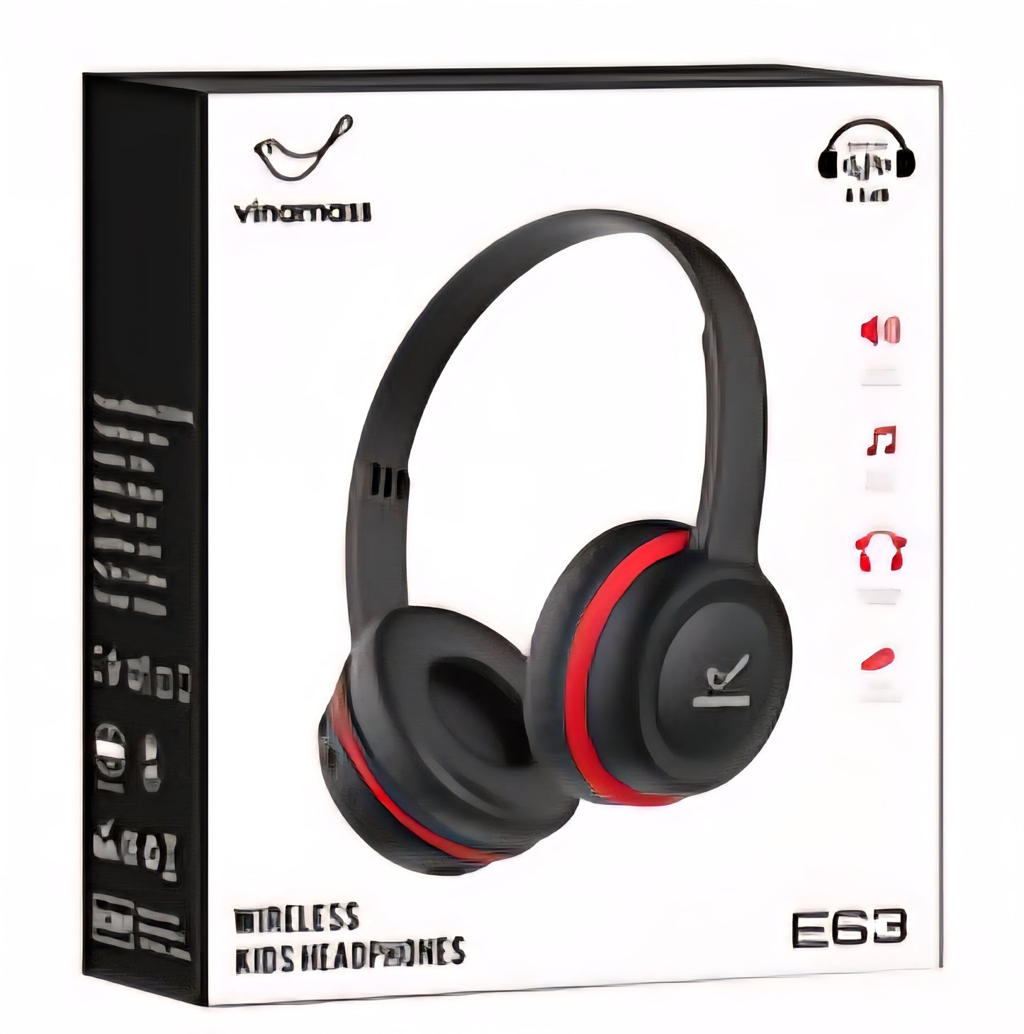 Auriculares inhalambricos Bluetooth para niños gorsun e63