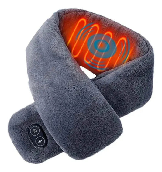 Bufanda masajeadora con calor usb + power bank 40000 mah