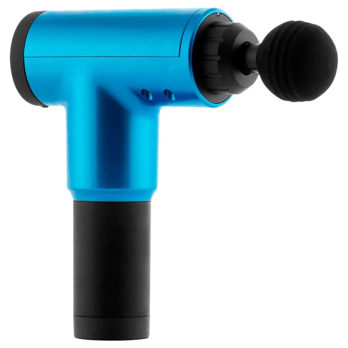 Pistola de masajes corporal bateria recargable 4 cabezales