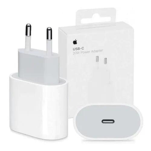 Cargador rapido 20 w + cable usb c a lightning