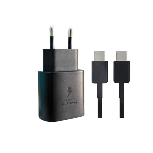 Cargador samsung 45 w carga rapida con cable usb c